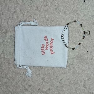 Little Words Project "Keep Going" Beaded Bracelet